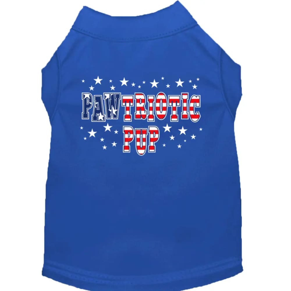 Pawtriotic Pup Dog Shirt - Pet Shirt