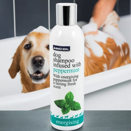 Ancol Peppermint Dog Shampoo - SLS & Paraben Free Puppy