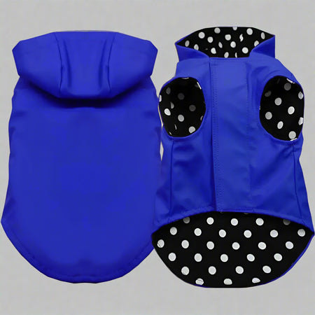 Pet Raincoat Blue - Pet Raincoat