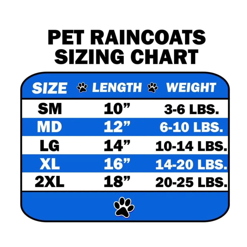 Pet Raincoat Red - Pet Raincoat