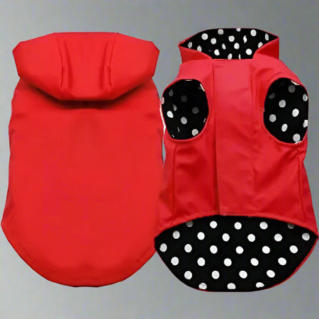 Pet Raincoat Red - Pet Raincoat