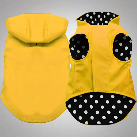 Pet Raincoat Yellow - Pet Raincoat