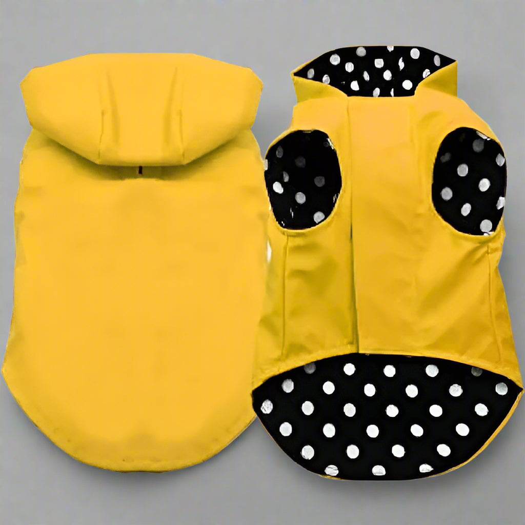 Pet Raincoat Yellow - Raincoat