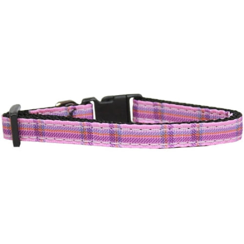 Plaid Nylon Dog Collars - Dog Collars - Nylon