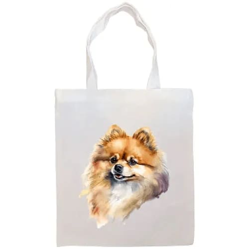 Pomeranian Canvas Tote Bag - Tote Bag
