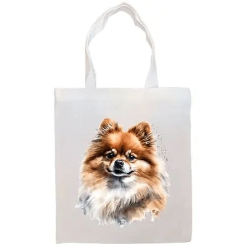 Pomeranian Canvas Tote Bag - Tote Bag
