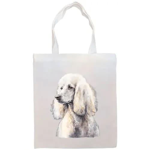 Poodle Canvas Tote Bag - Tote Bag