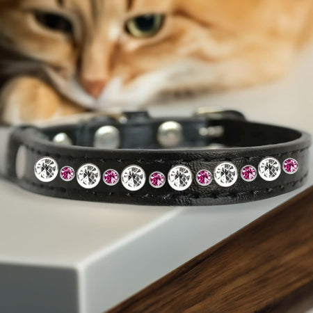 Posh Jeweled Cat Safety Collar - Cat Collars - Premium