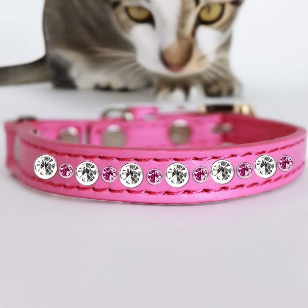 Posh Jeweled Cat Safety Collar - Cat Collars - Premium