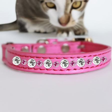 Posh Jeweled Cat Safety Collar - Cat Collars - Premium