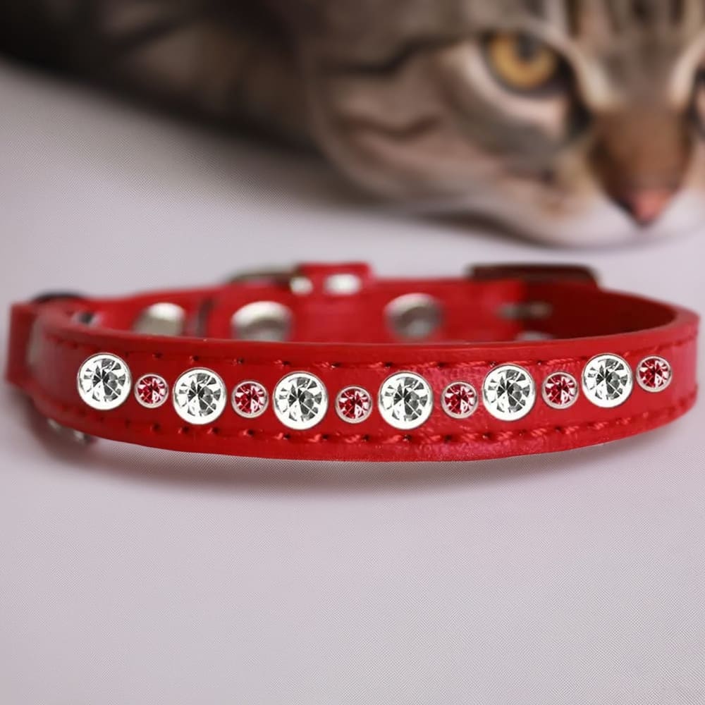 Posh Jeweled Cat Safety Collar - Cat Collars - Premium
