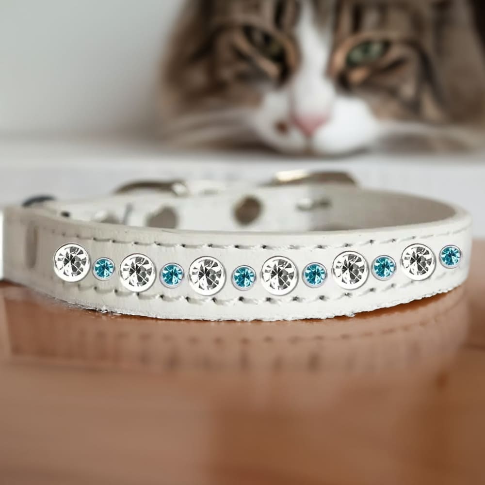 Posh Jeweled Cat Safety Collar - Cat Collars - Premium