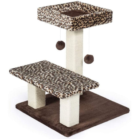 Prevue Pet Products Kitty Power Paws Leopard Terrace - Cat