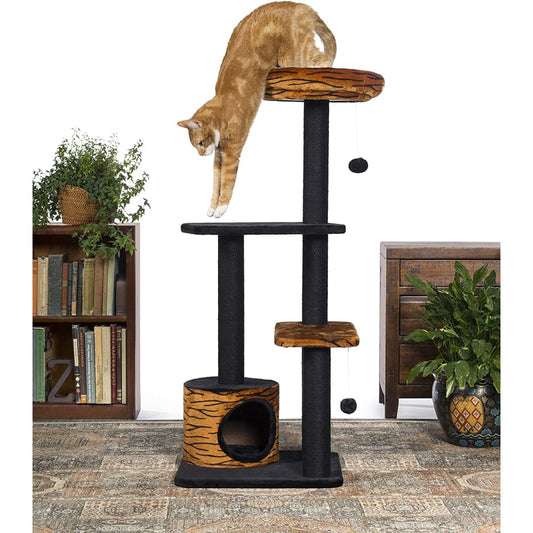 Prevue Pet Products Kitty Power Paws Tiger Tower - Cat Tower