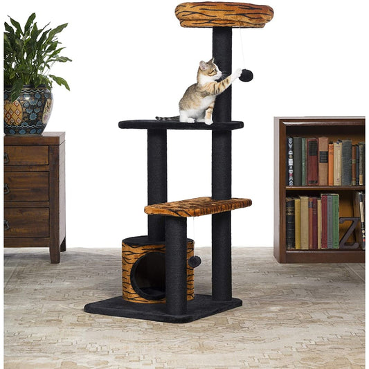 Prevue Pet Products Kitty Power Paws Tiger Tower - Cat Tower
