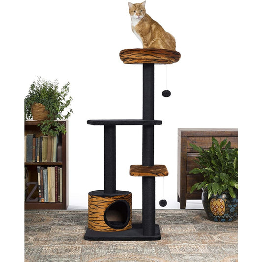 Prevue Pet Products Kitty Power Paws Tiger Tower - Cat Tower