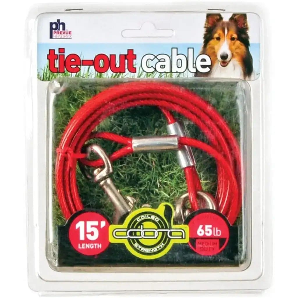 Prevue Pet Products Medium Duty Tie Out Cable (Dogs up