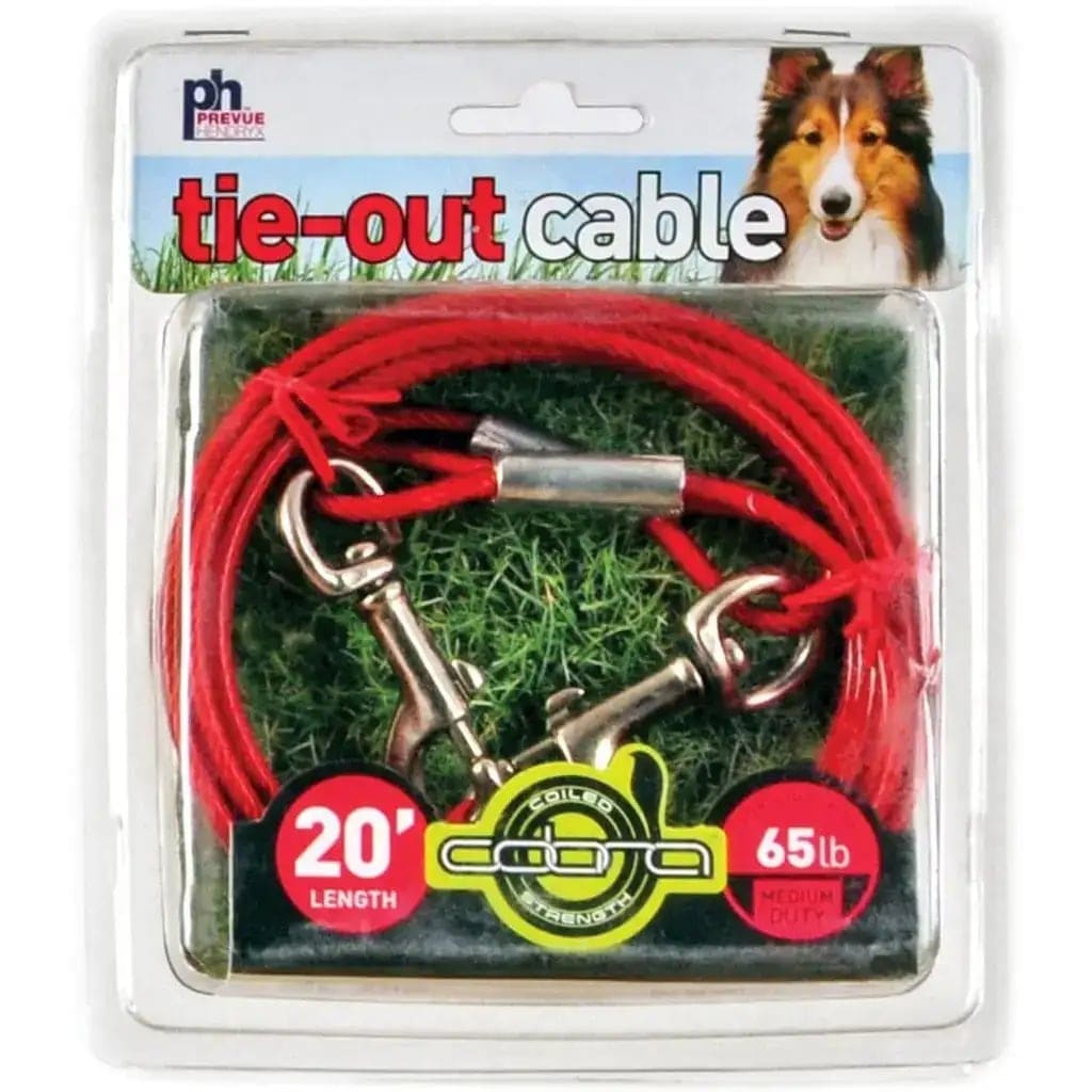Prevue Pet Products Medium Duty Tie Out Cable (Dogs up