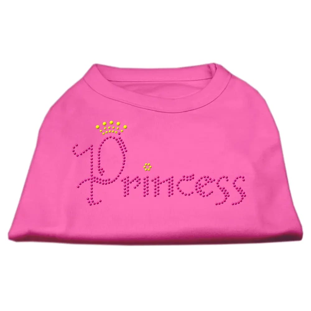 Princess Rhinestone Pet Shirt - Pet Shirt