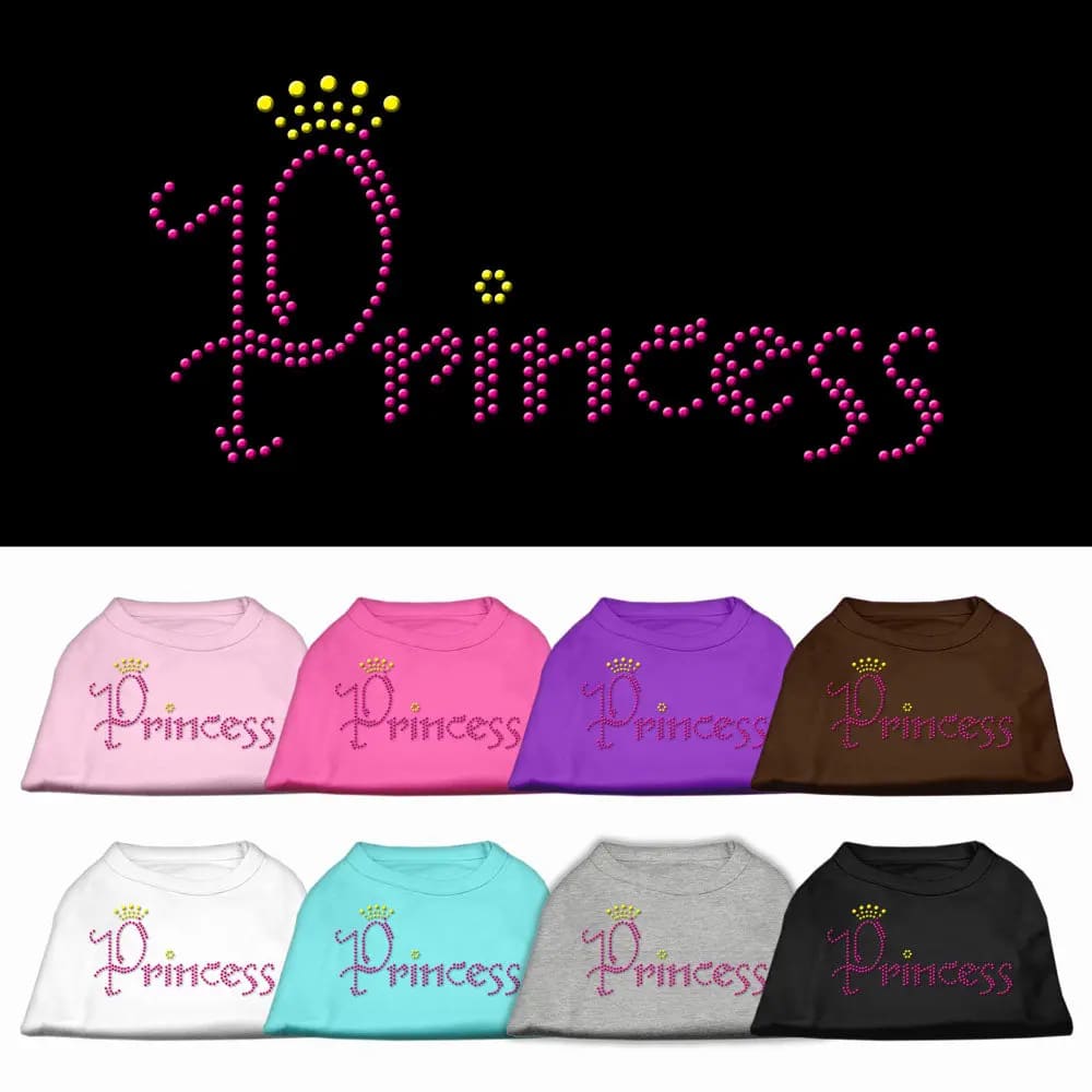 Princess Rhinestone Pet Shirt - Pet Shirt