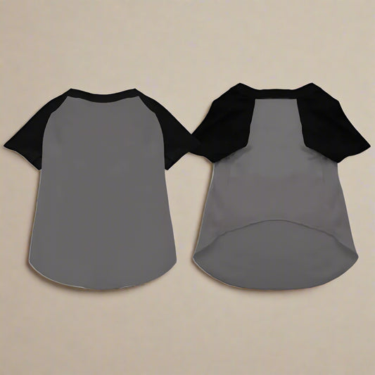 Raglan Baseball Pet Shirt - Pet Shirt