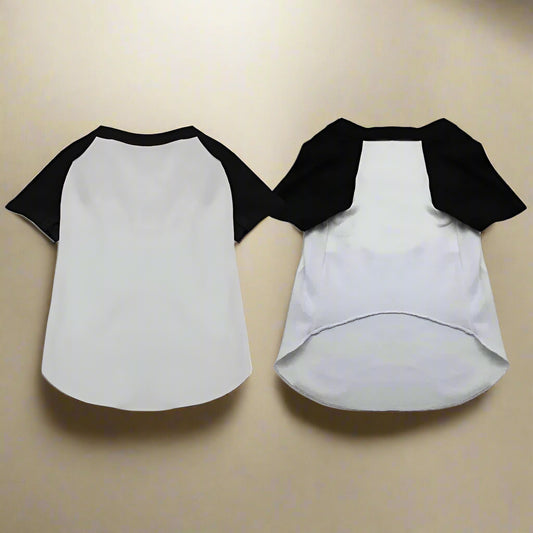 Raglan Baseball Pet Shirt - Pet Shirt