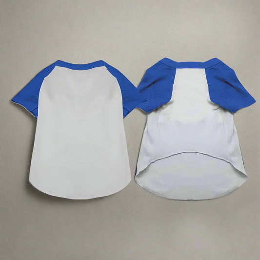 Raglan Baseball Pet Shirt - Pet Shirt