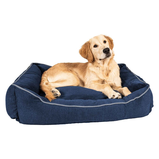 Repelz-It Upholstery Chenille Lounger Pet Bed - Pet Bolster