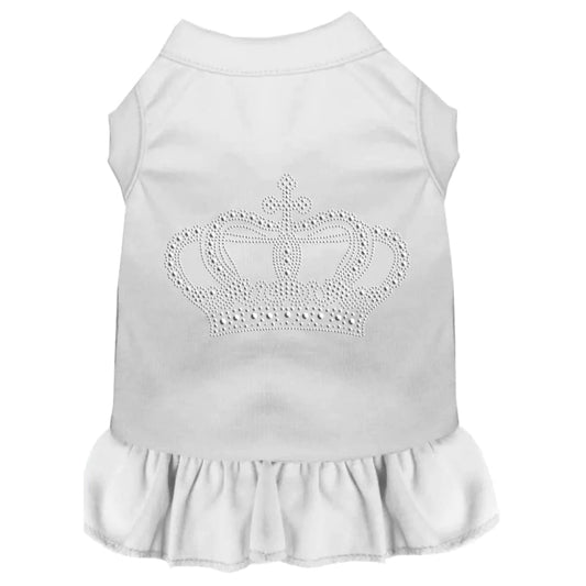 Rhinestone Crown Rhinestone Pet Dress - Pet Dress