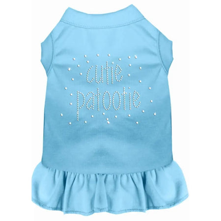 Rhinestone Cutie Patootie Pet Dress - Pet Dress