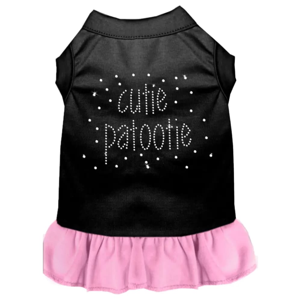 Rhinestone Cutie Patootie Pet Dress - Rhinestone Dresses