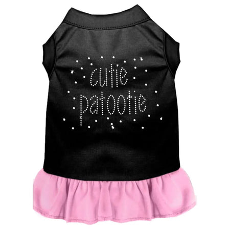 Rhinestone Cutie Patootie Pet Dress - Pet Dress