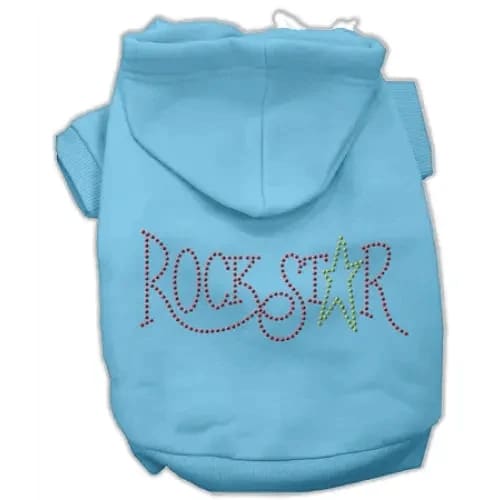 Rock Star Rhinestone Pet Hoodies - Pet Hoodies