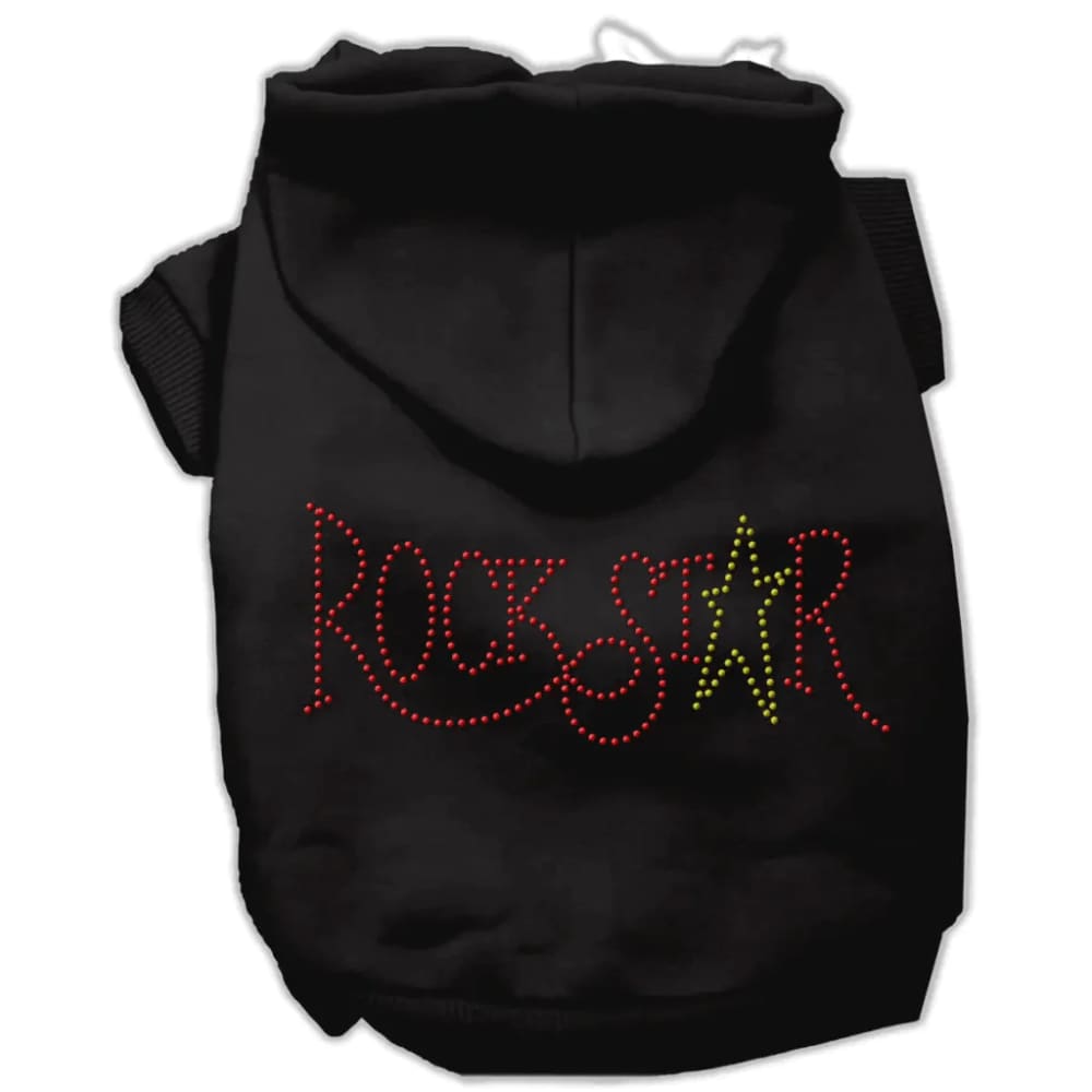 Rock Star Rhinestone Pet Hoodies - Pet Hoodies