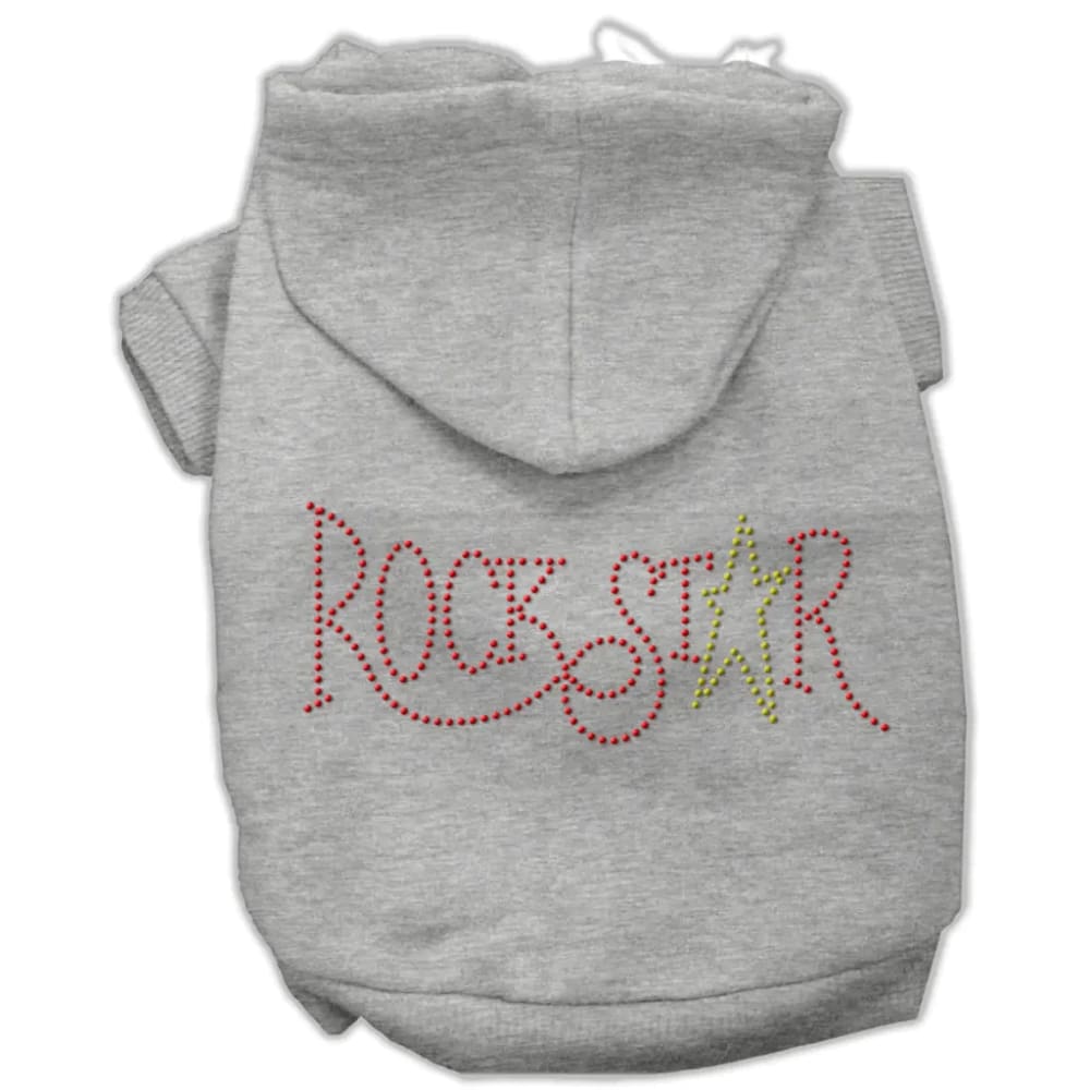 Rock Star Rhinestone Pet Hoodies - Pet Hoodies