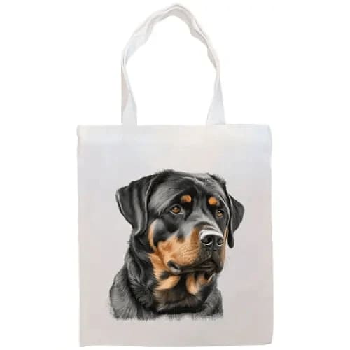 Rottweiler Canvas Tote Bag - Tote Bag