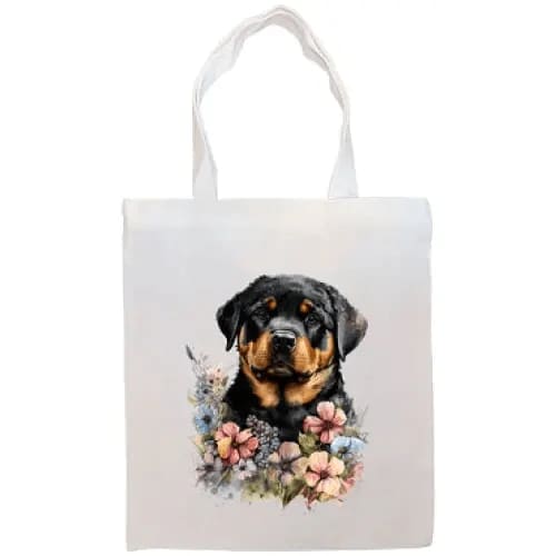 Rottweiler Canvas Tote Bag - Tote Bag