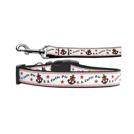 S.S. Cutie Nylon Dog Collar & Leash - Dog Collars - Nylon