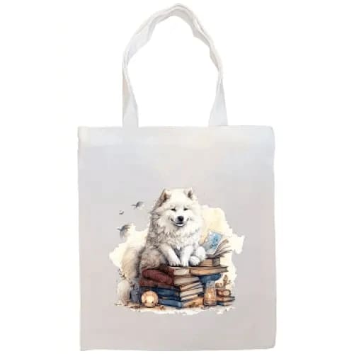 Samoyed Canvas Tote Bag - Tote Bag