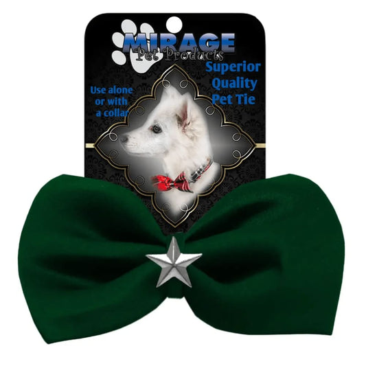 Silver Star Widget Pet Bowties - Pet Bow Tie