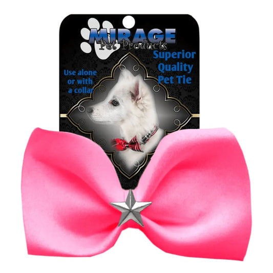 Silver Star Widget Pet Bowties - Pet Bow Tie