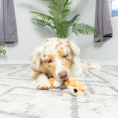 Skinneeez Extreme Quilted Fox Dog Toy - 14’’ - Skinneeez