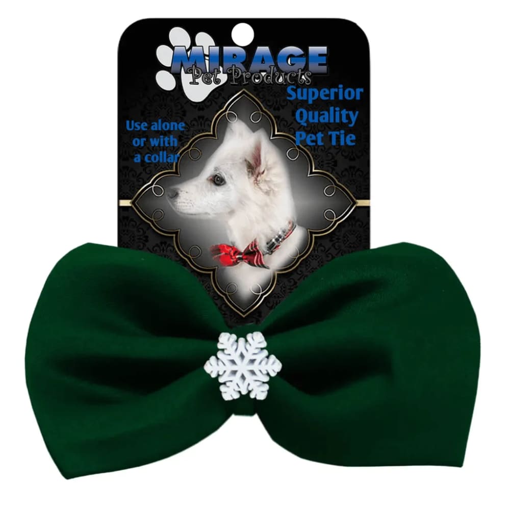 Snowflake Widget Pet Bowties - Bow Tie