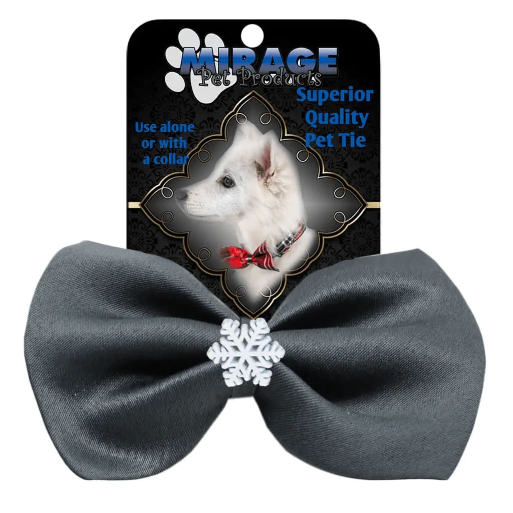 Snowflake Widget Pet Bowties - Bow Tie