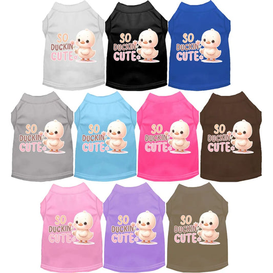 So Duckin Cute Pet Shirt - Pet Shirt