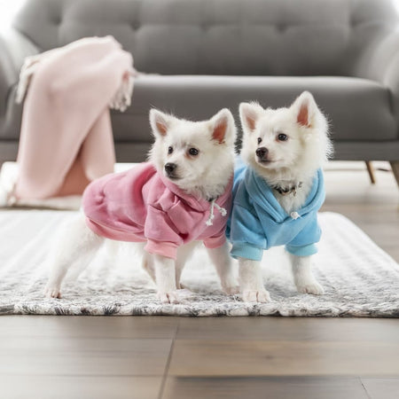 Solid Color Pet Hoodies - Pet Hoodies