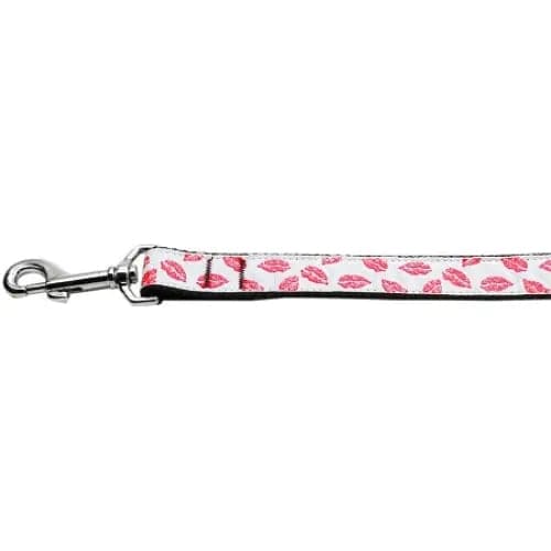 Sparkling Smooches Nylon Dog Collar & Leash - Dog Collars