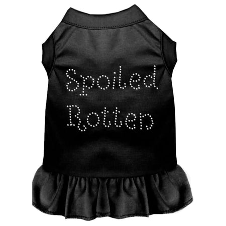 Spoiled Rotten Rhinestone Pet Dress - Pet Dress