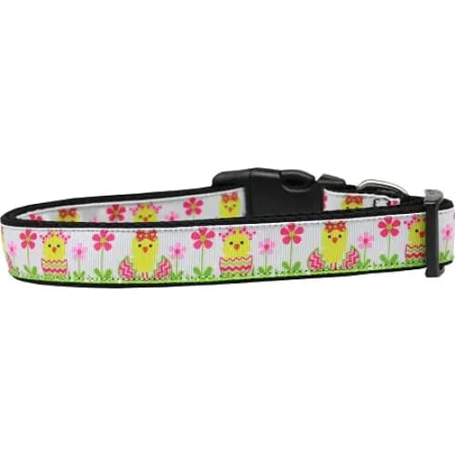 Spring Chicken Nylon Dog Collar - Dog Collars - Nylon