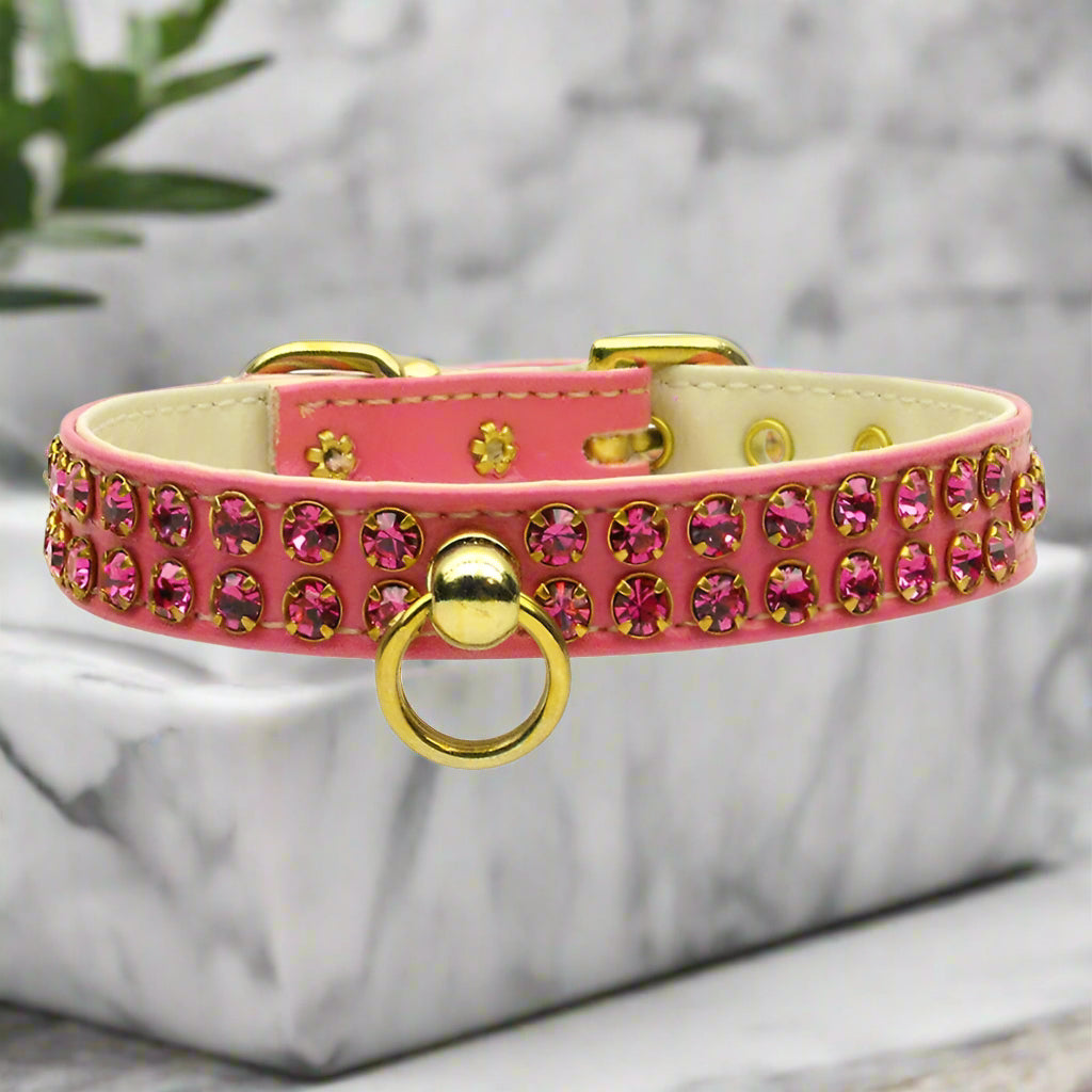 Swank Rhinestone Dog Collars - Dog Collars - Jeweled